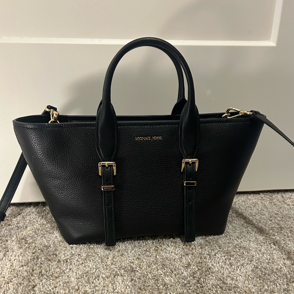 Michael Kors Black Satchel Bag